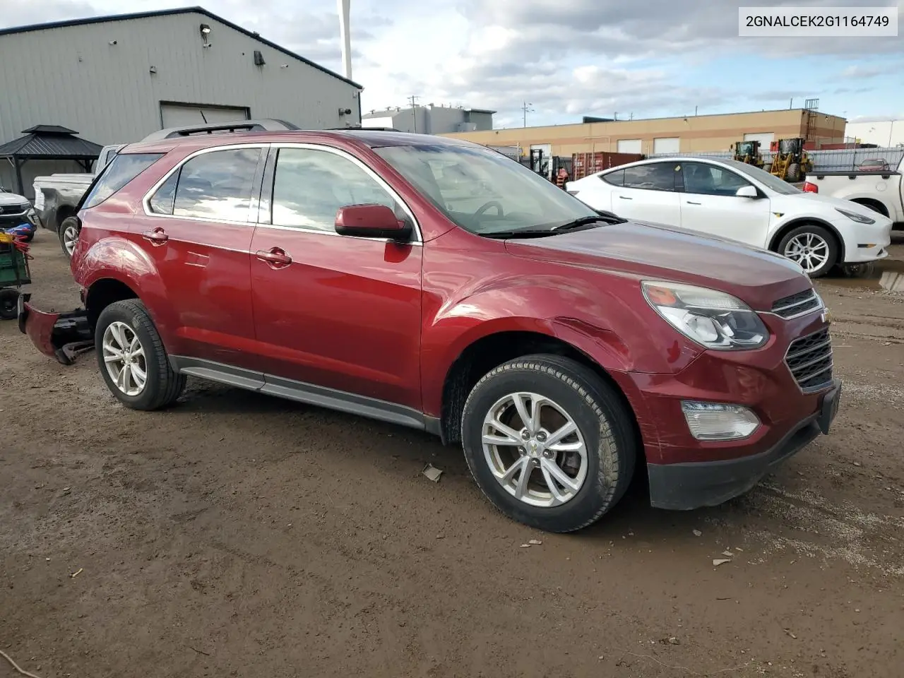 2GNALCEK2G1164749 2016 Chevrolet Equinox Lt