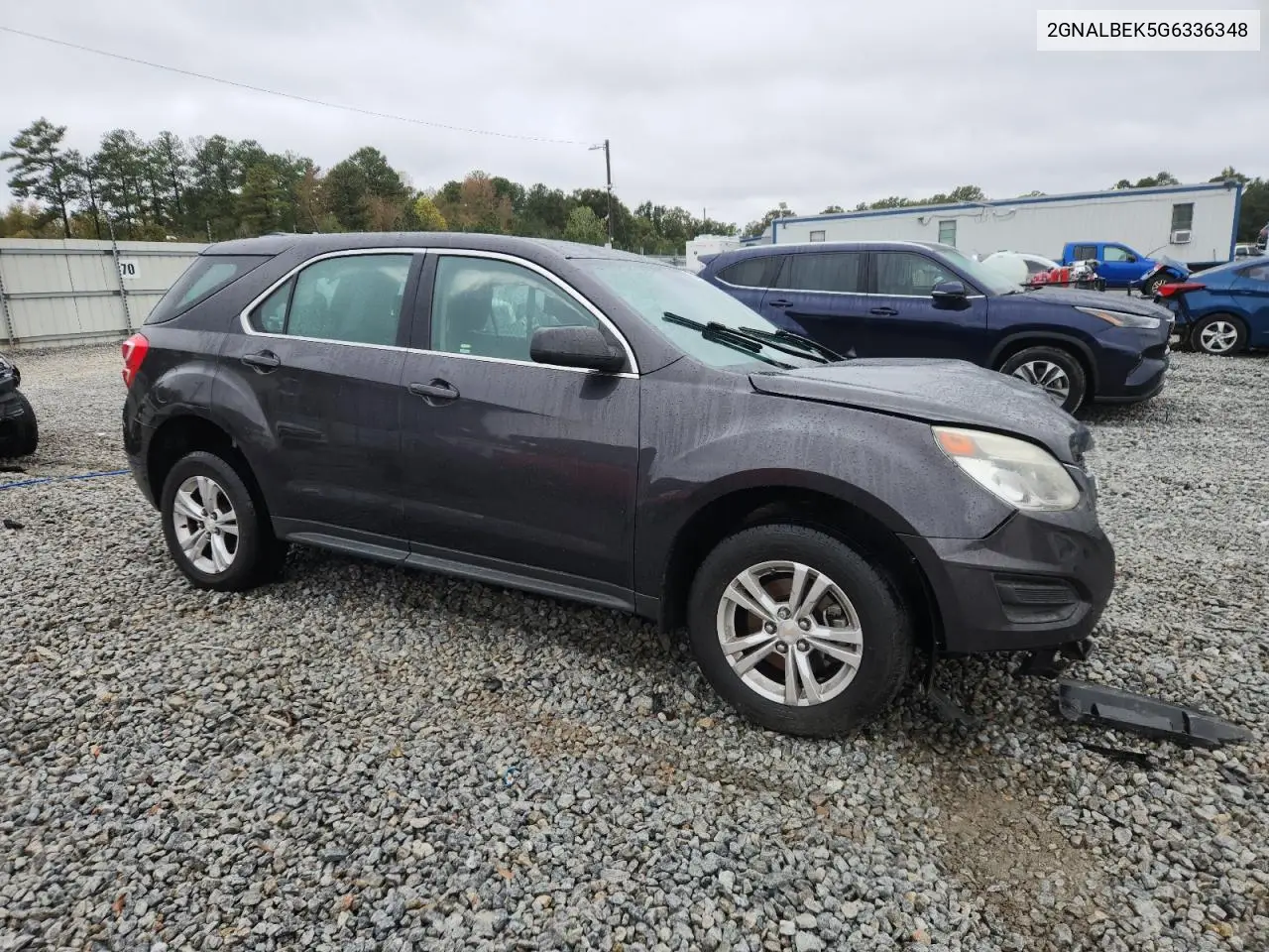 2GNALBEK5G6336348 2016 Chevrolet Equinox Ls