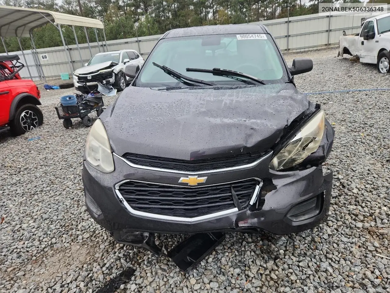 2GNALBEK5G6336348 2016 Chevrolet Equinox Ls