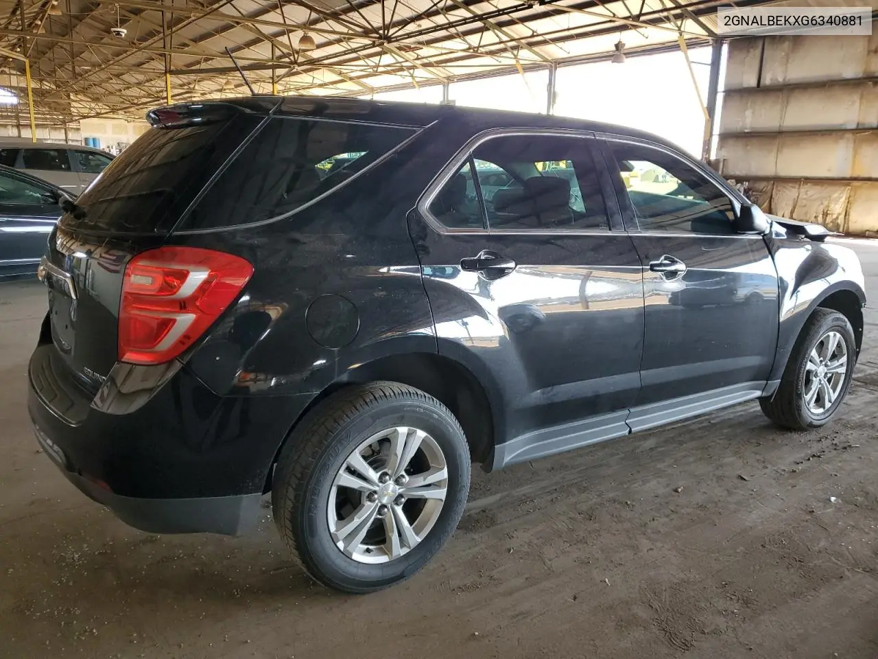 2GNALBEKXG6340881 2016 Chevrolet Equinox Ls
