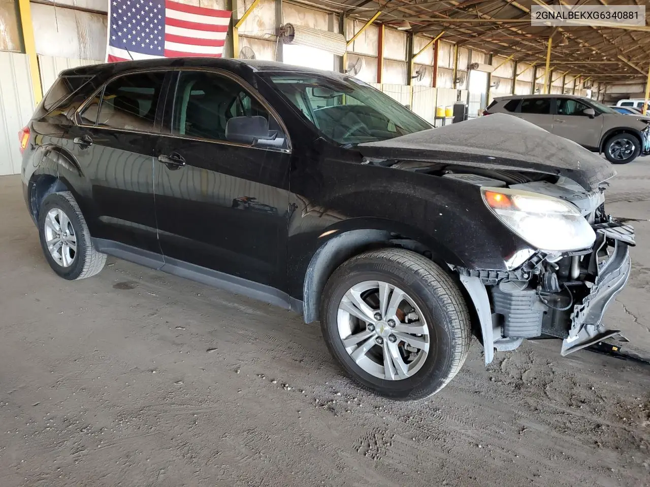 2GNALBEKXG6340881 2016 Chevrolet Equinox Ls