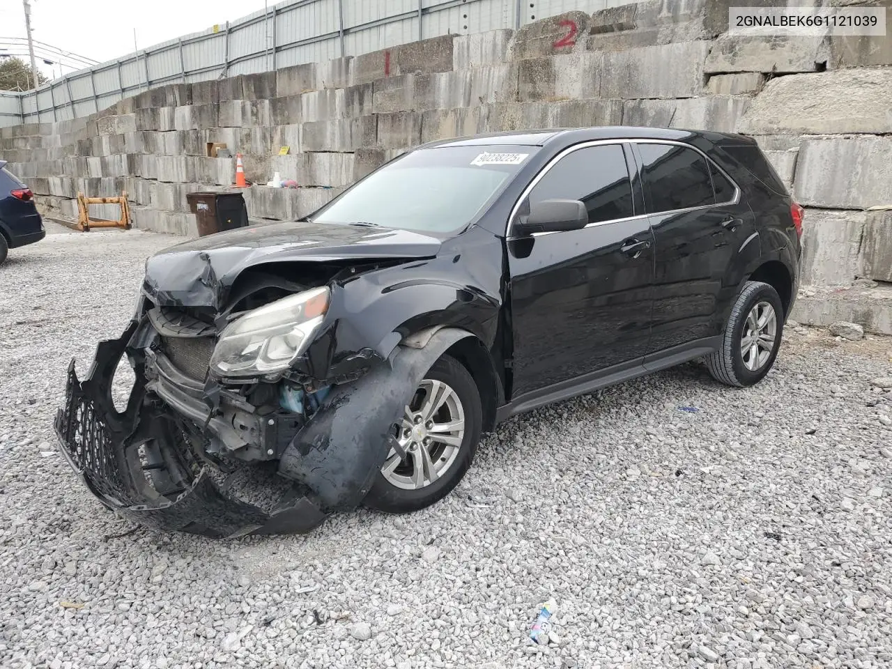2GNALBEK6G1121039 2016 Chevrolet Equinox Ls