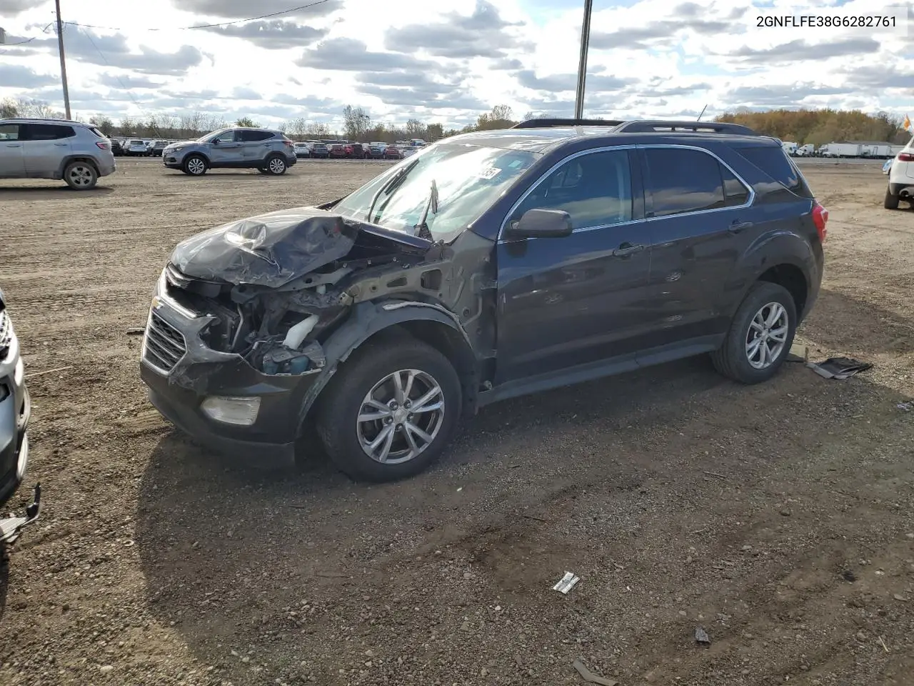 2GNFLFE38G6282761 2016 Chevrolet Equinox Lt