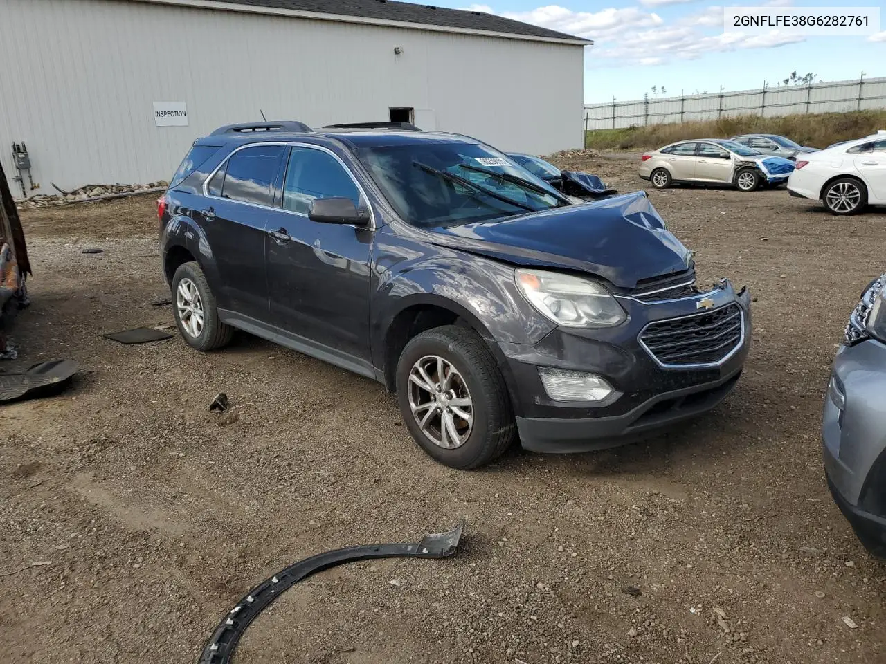 2GNFLFE38G6282761 2016 Chevrolet Equinox Lt
