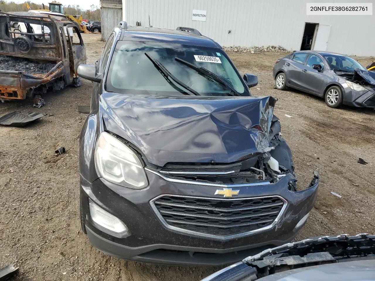 2GNFLFE38G6282761 2016 Chevrolet Equinox Lt