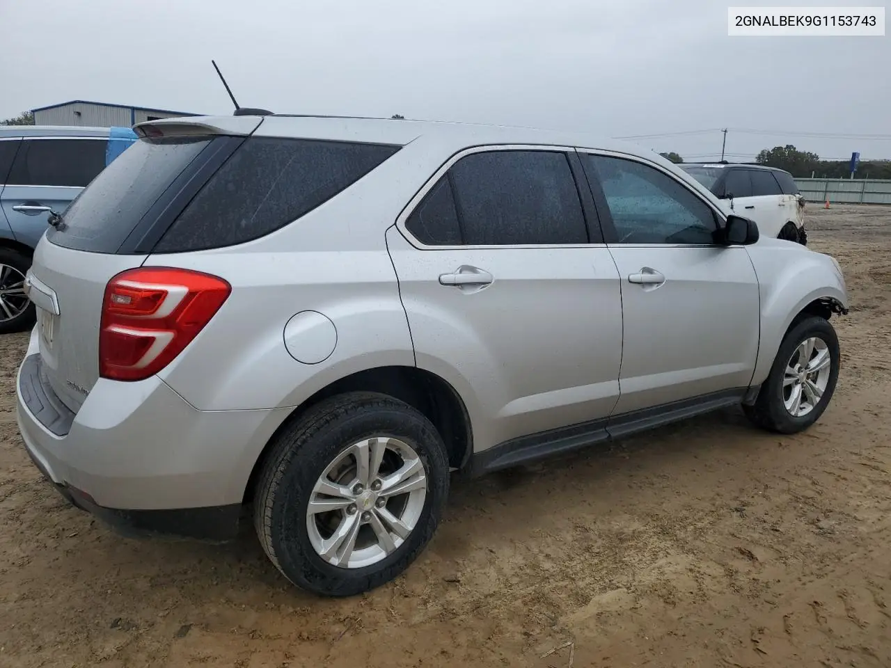 2GNALBEK9G1153743 2016 Chevrolet Equinox Ls