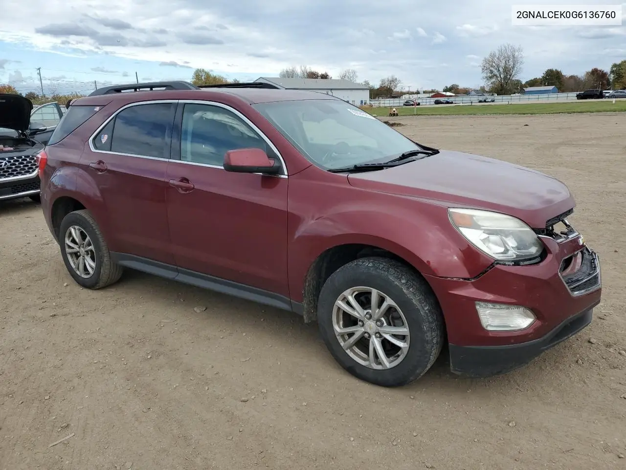 2GNALCEK0G6136760 2016 Chevrolet Equinox Lt