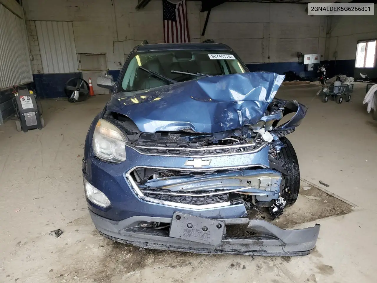 2GNALDEK5G6266801 2016 Chevrolet Equinox Ltz