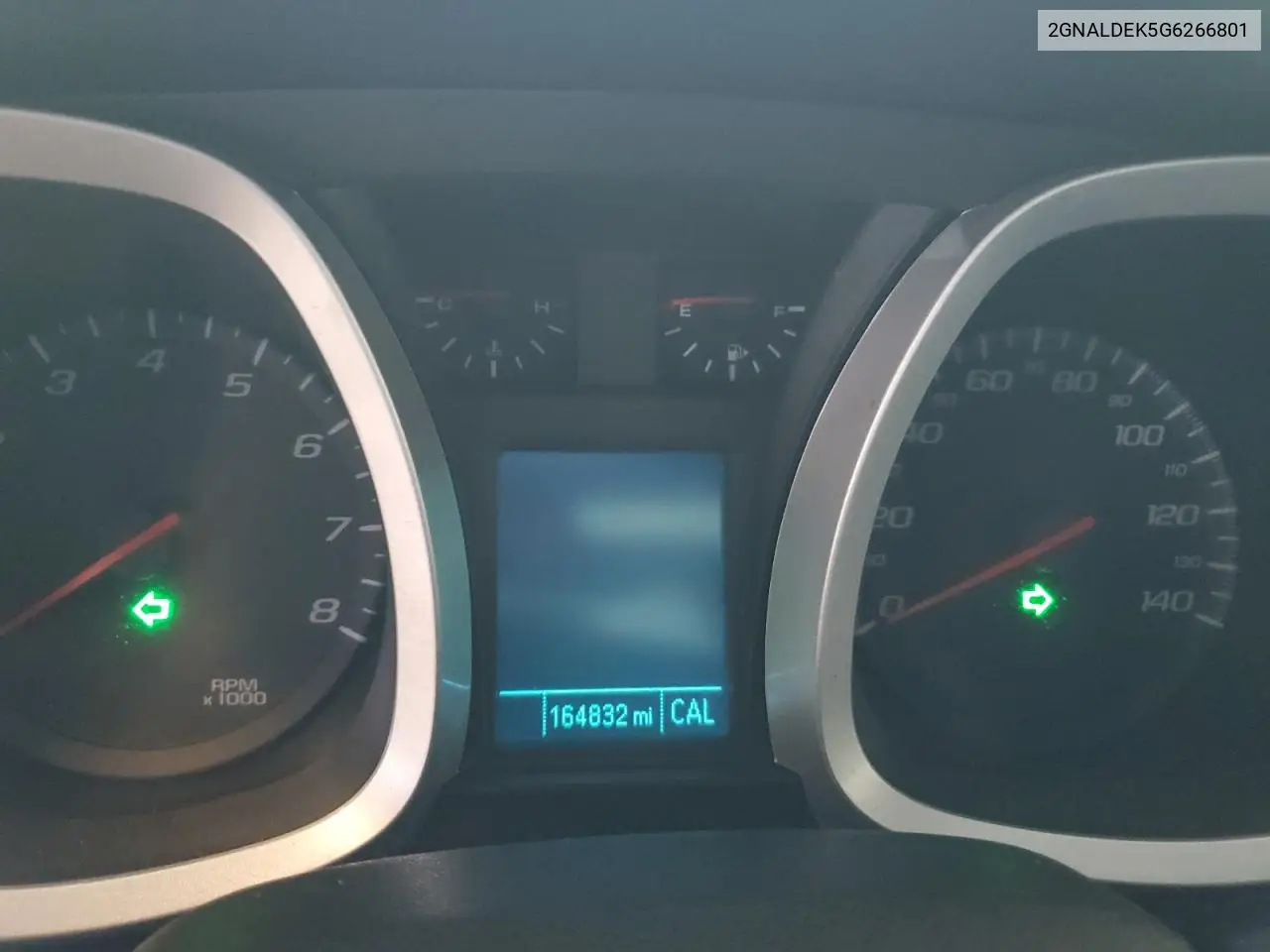 2GNALDEK5G6266801 2016 Chevrolet Equinox Ltz