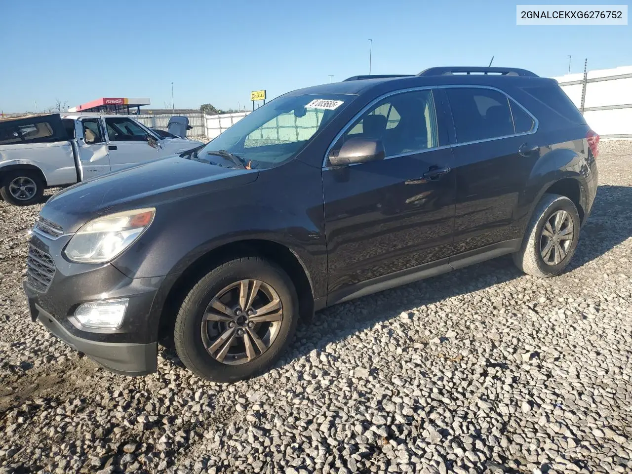2GNALCEKXG6276752 2016 Chevrolet Equinox Lt