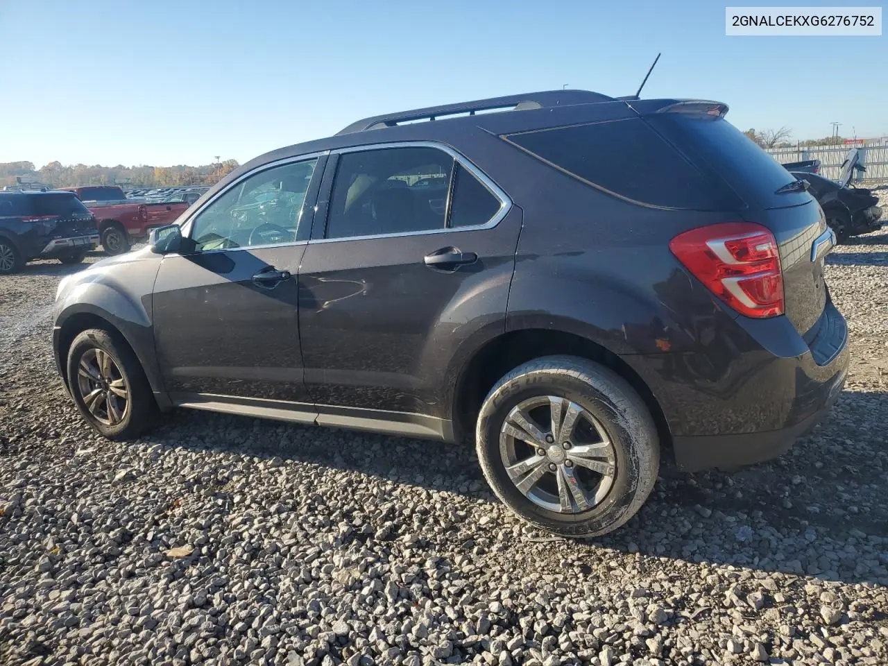 2GNALCEKXG6276752 2016 Chevrolet Equinox Lt