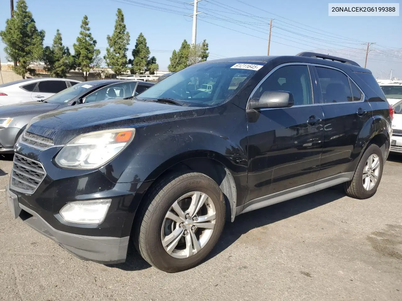 2GNALCEK2G6199388 2016 Chevrolet Equinox Lt