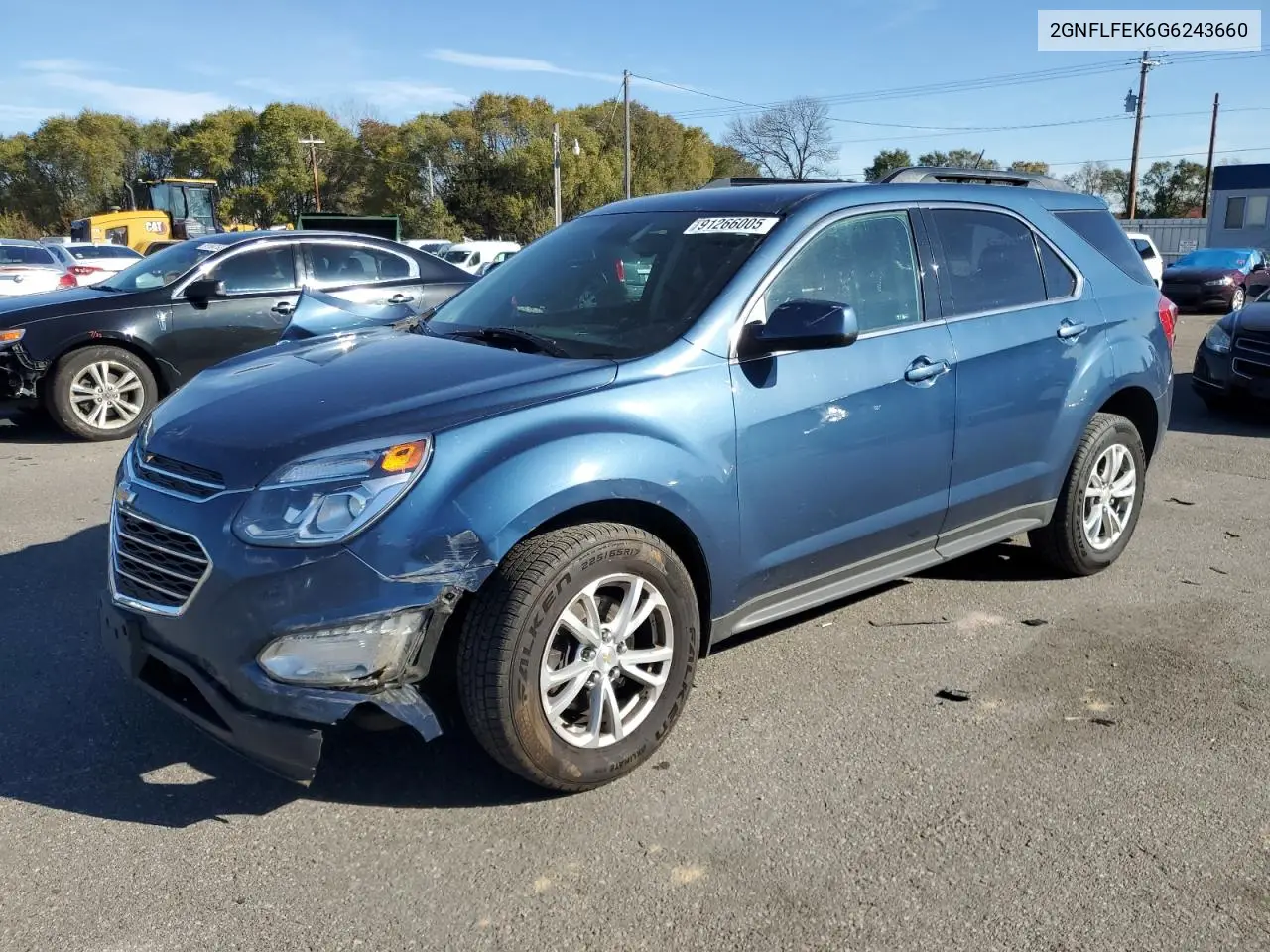 2GNFLFEK6G6243660 2016 Chevrolet Equinox Lt
