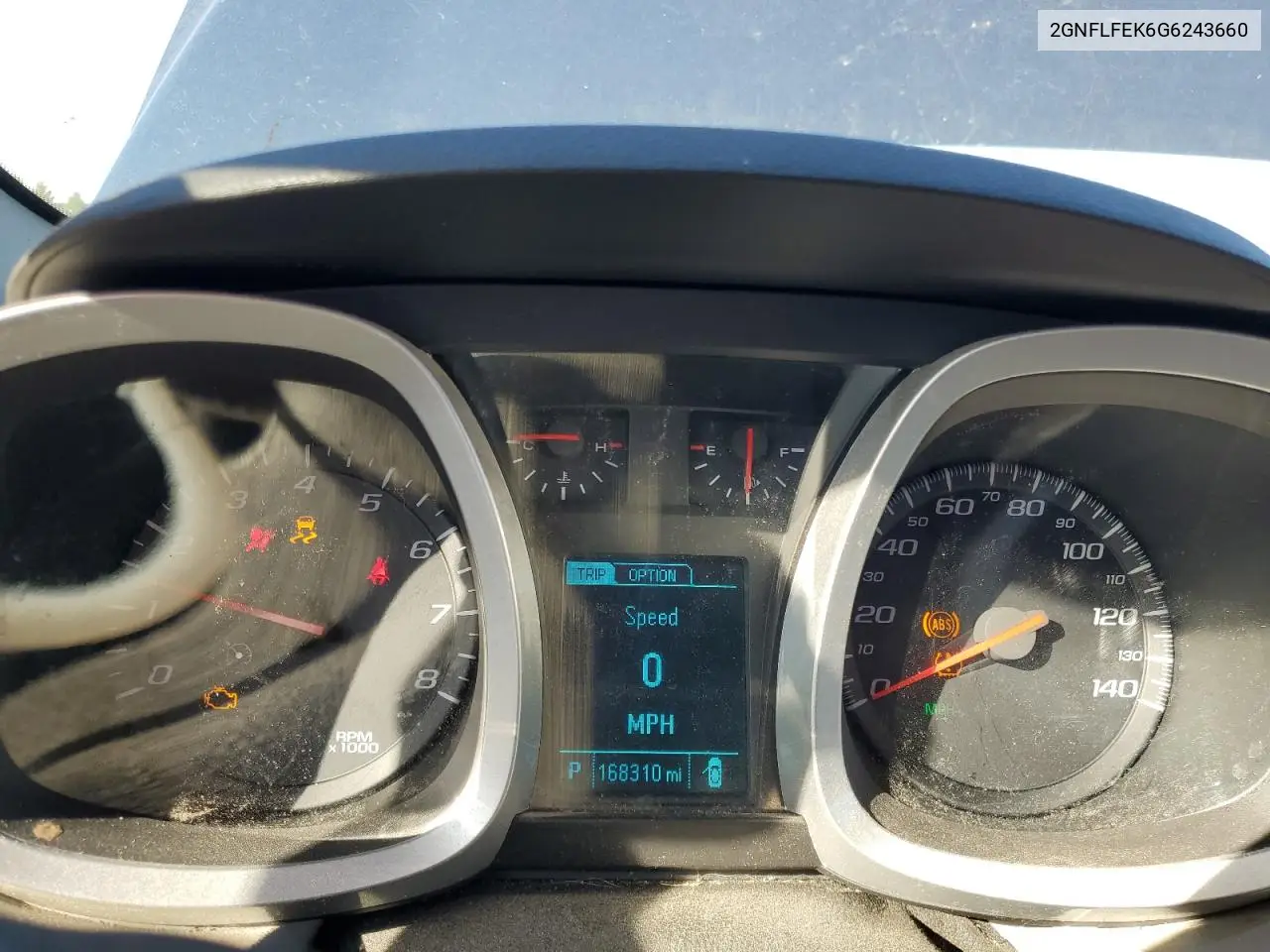 2GNFLFEK6G6243660 2016 Chevrolet Equinox Lt