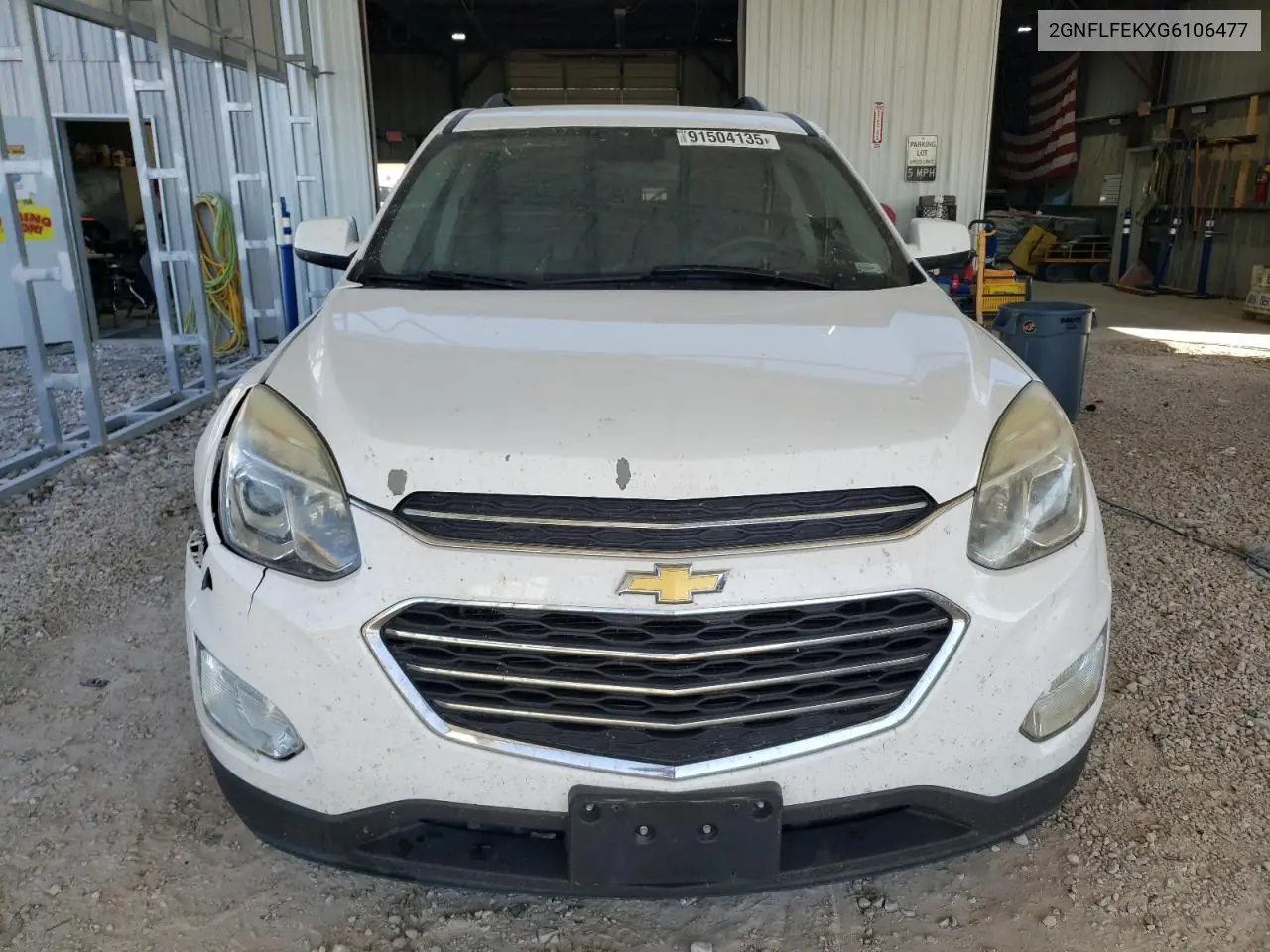 2GNFLFEKXG6106477 2016 Chevrolet Equinox Lt