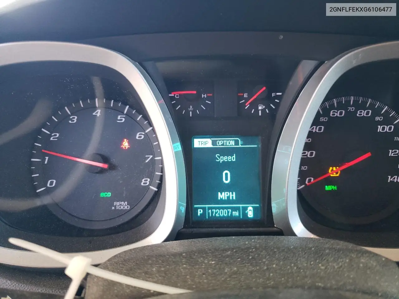 2GNFLFEKXG6106477 2016 Chevrolet Equinox Lt