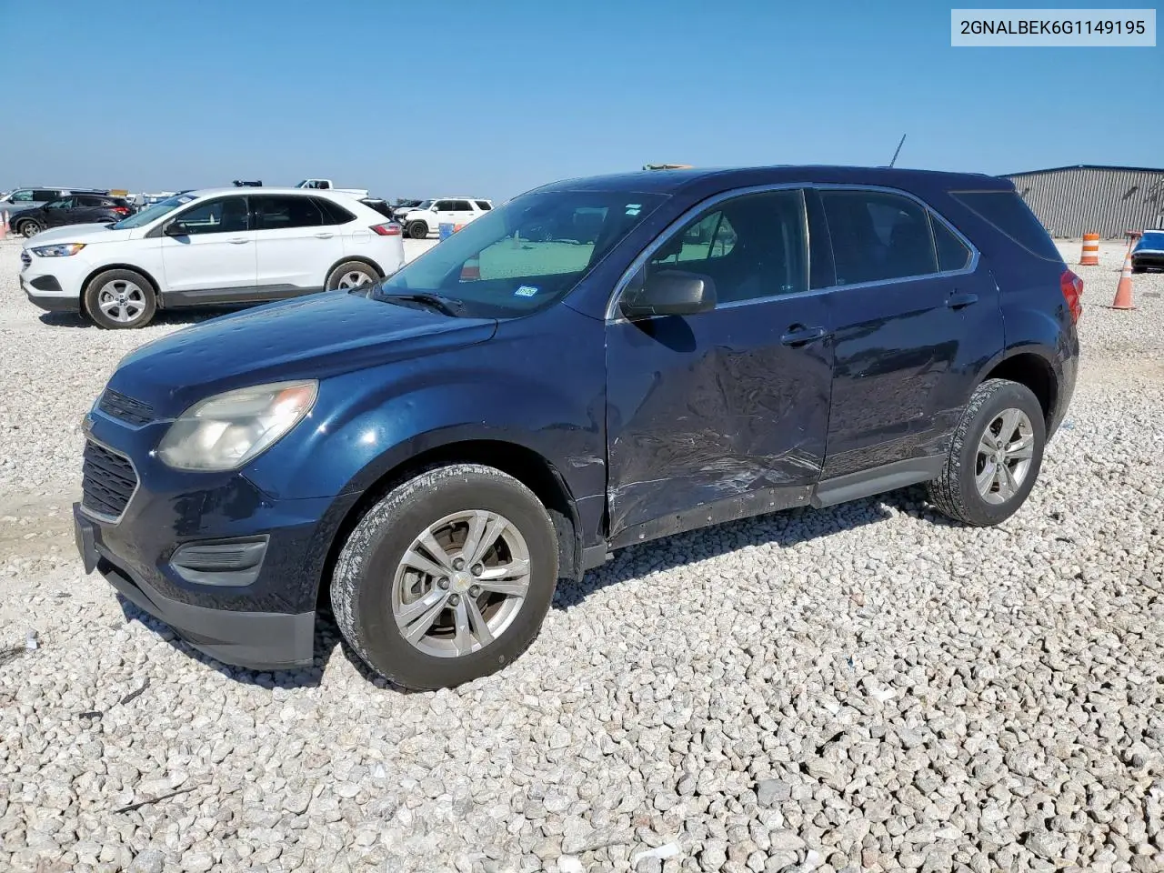 2GNALBEK6G1149195 2016 Chevrolet Equinox Ls