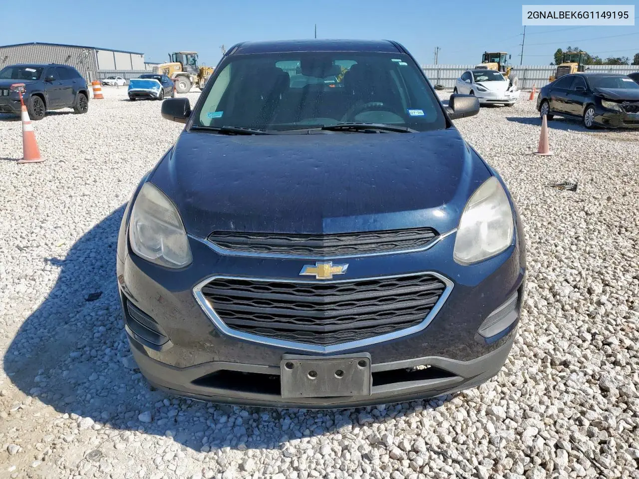 2GNALBEK6G1149195 2016 Chevrolet Equinox Ls