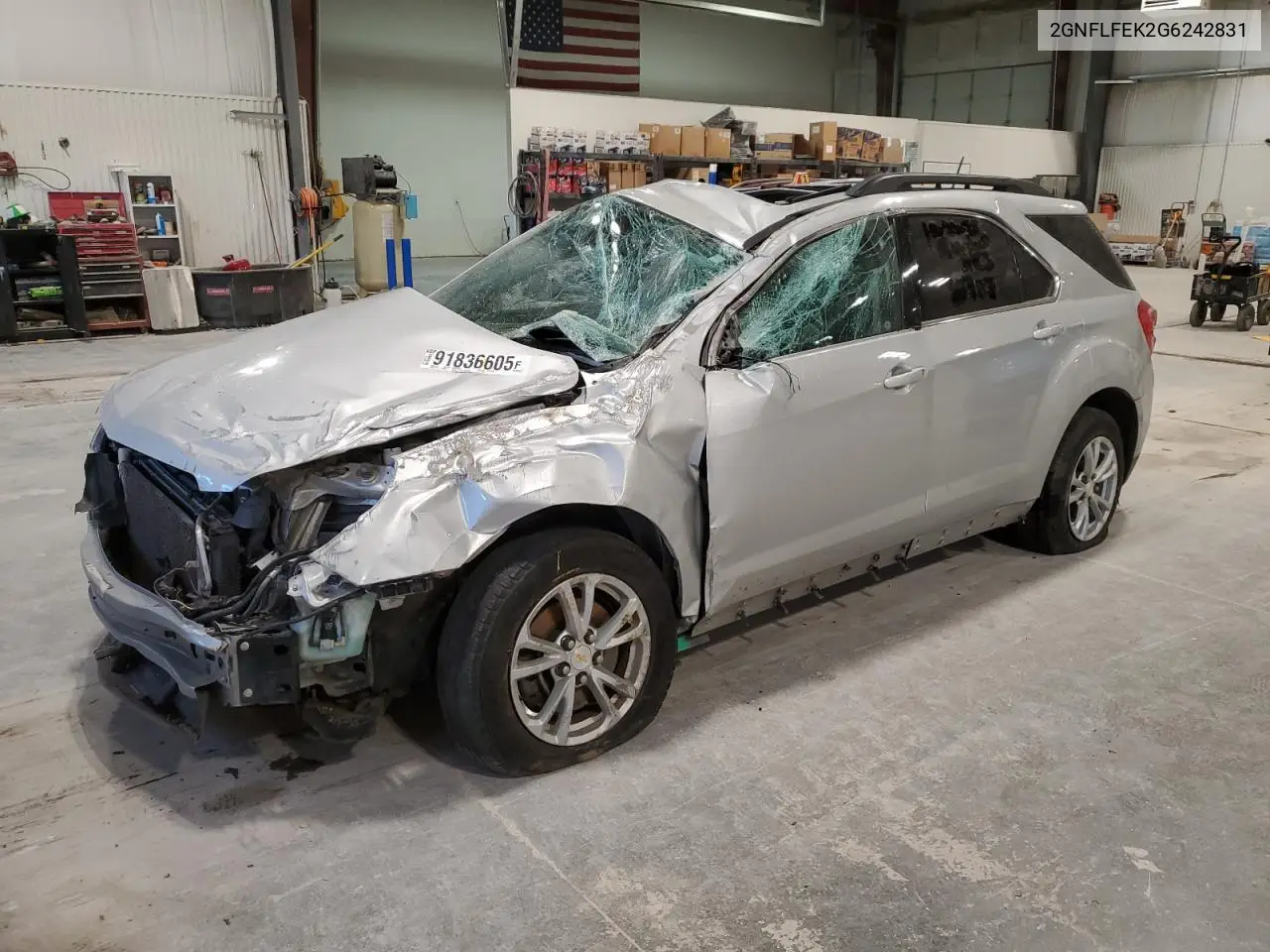 2GNFLFEK2G6242831 2016 Chevrolet Equinox Lt