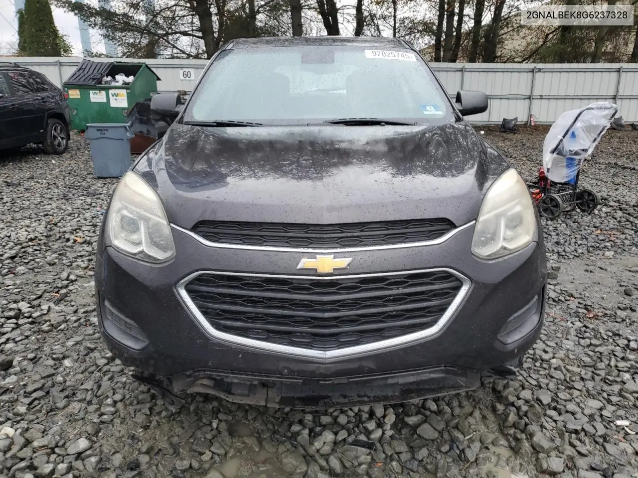 2GNALBEK8G6237328 2016 Chevrolet Equinox Ls