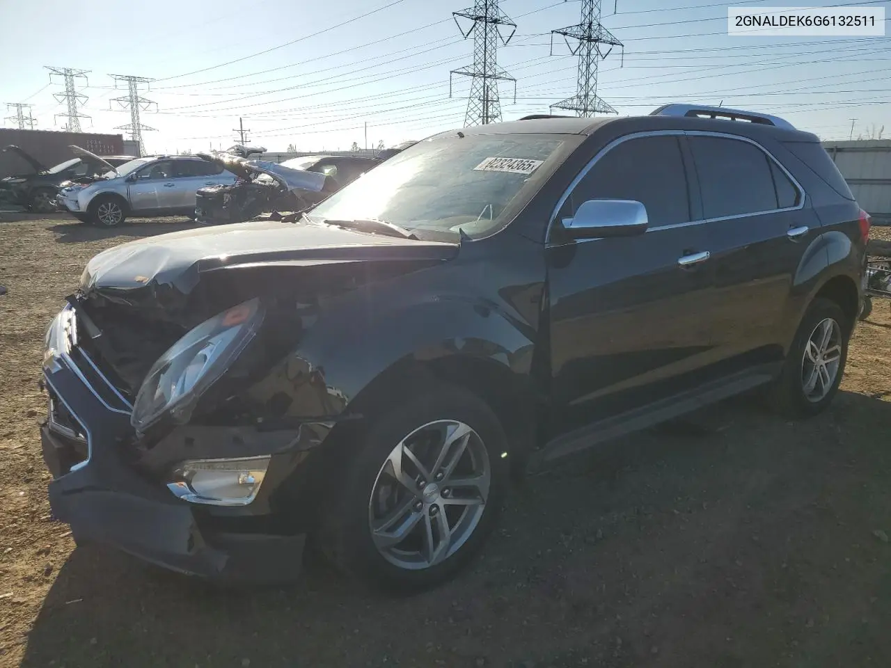 2GNALDEK6G6132511 2016 Chevrolet Equinox Ltz