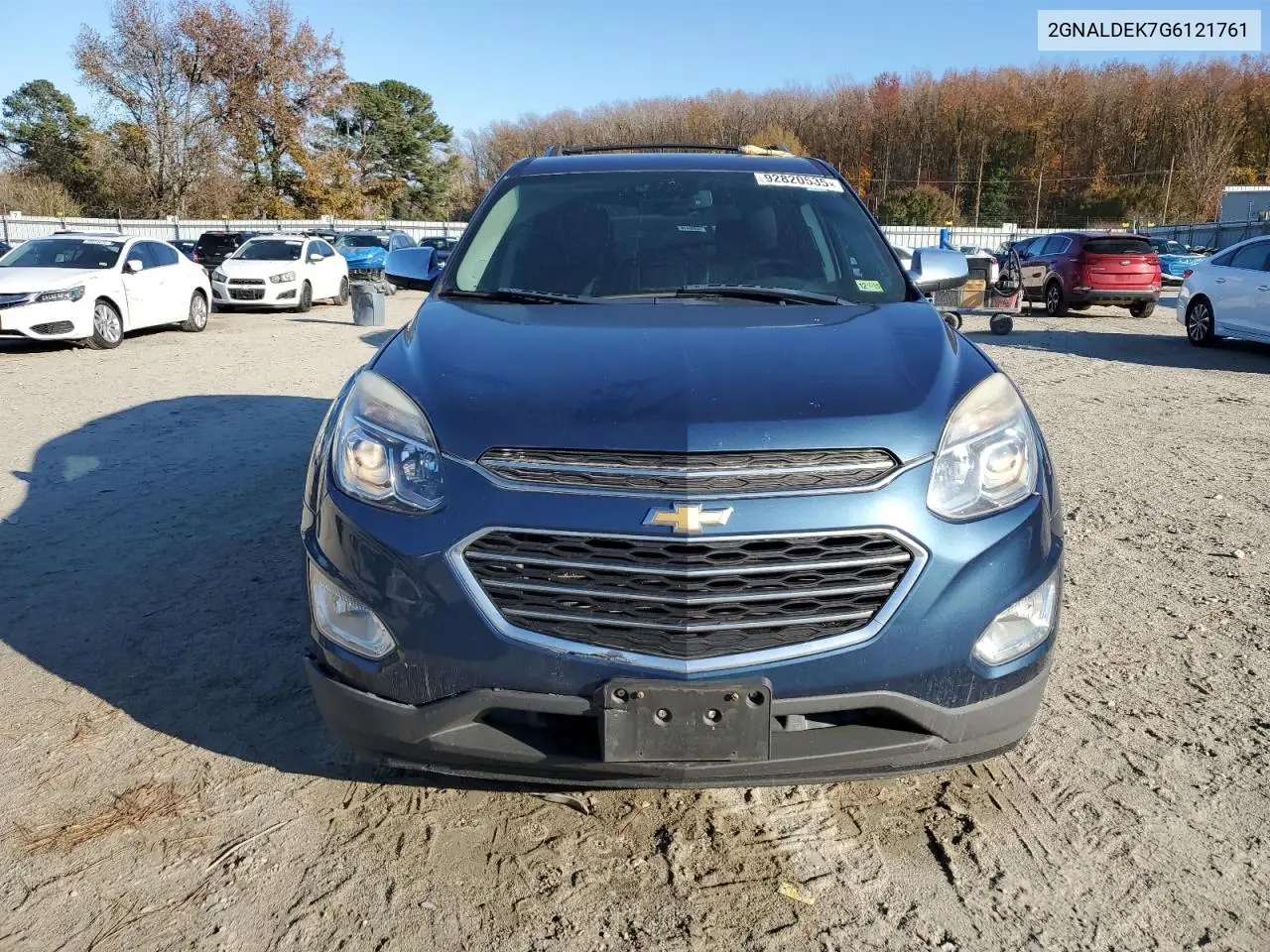 2GNALDEK7G6121761 2016 Chevrolet Equinox Ltz