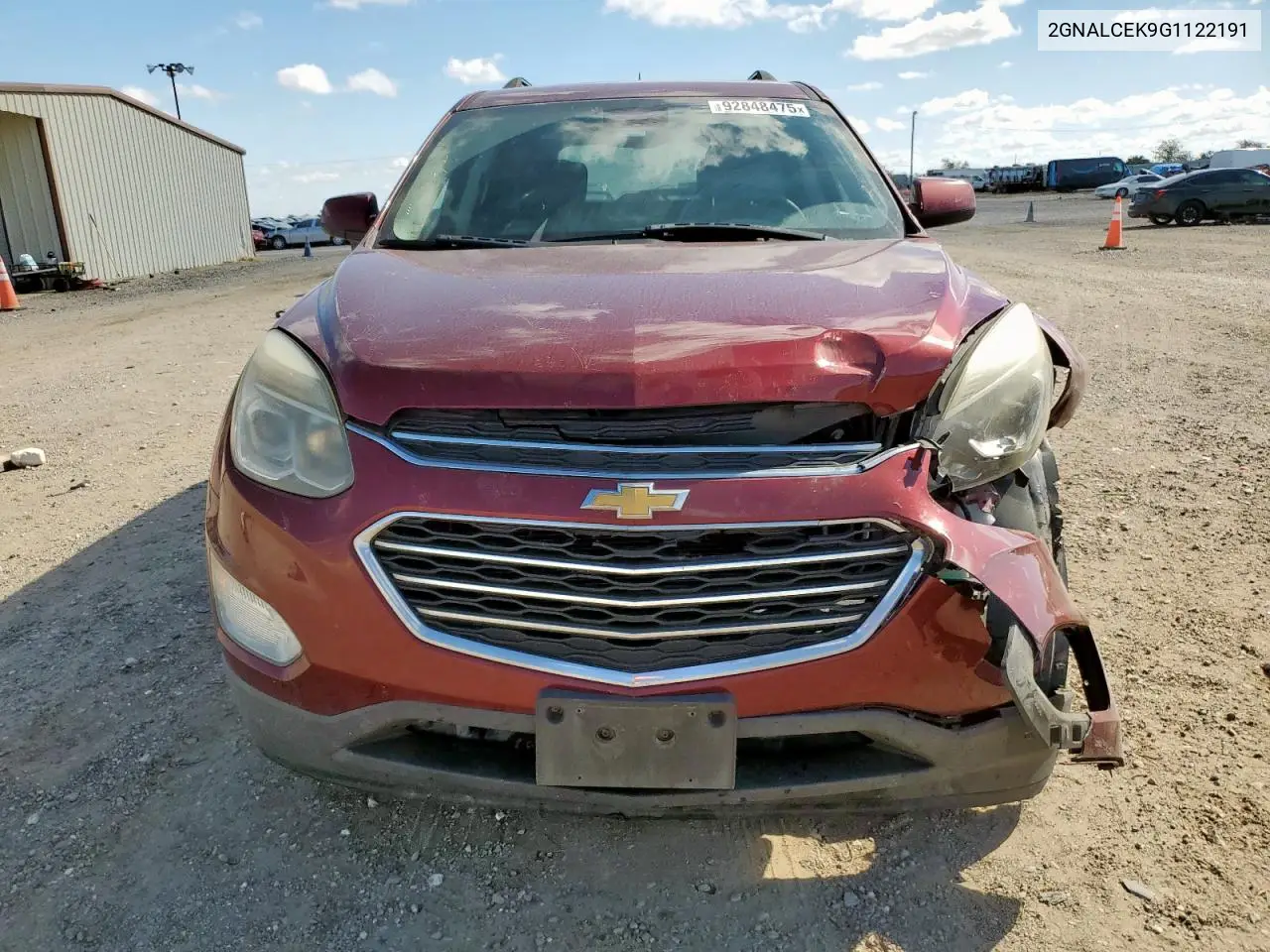 2GNALCEK9G1122191 2016 Chevrolet Equinox Lt