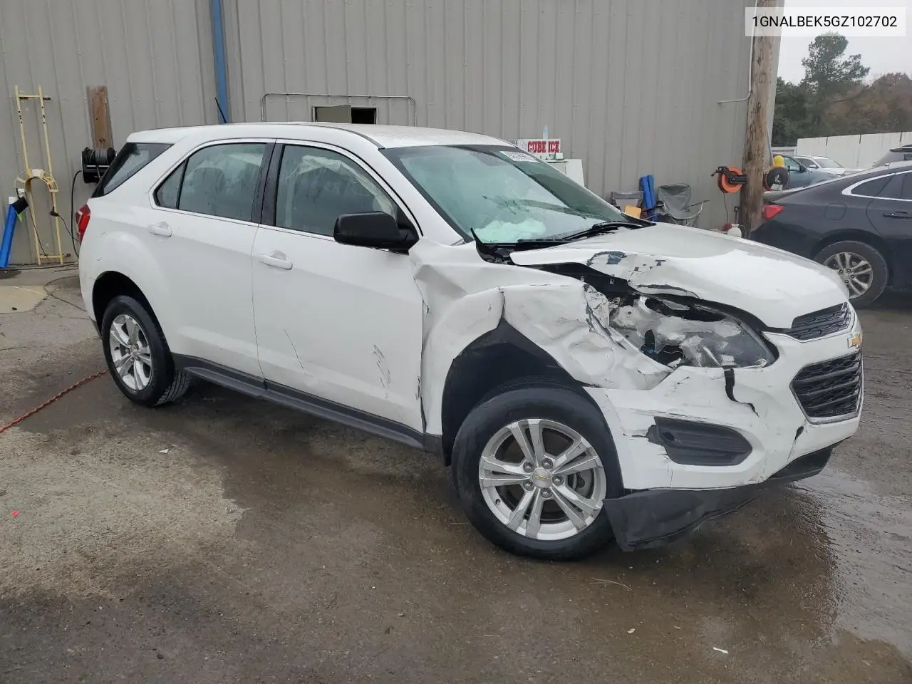 1GNALBEK5GZ102702 2016 Chevrolet Equinox Ls