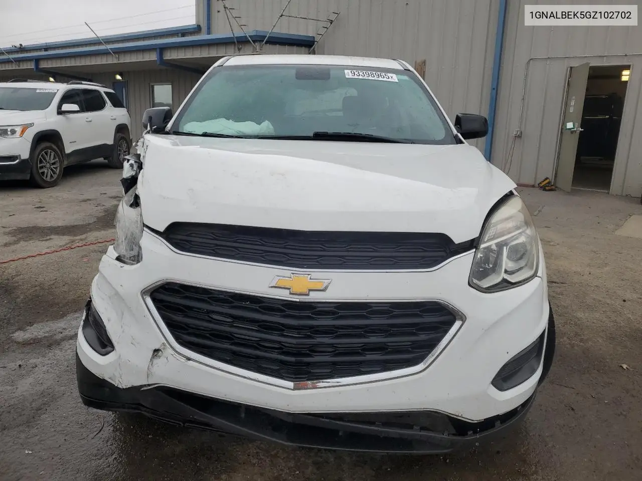 1GNALBEK5GZ102702 2016 Chevrolet Equinox Ls