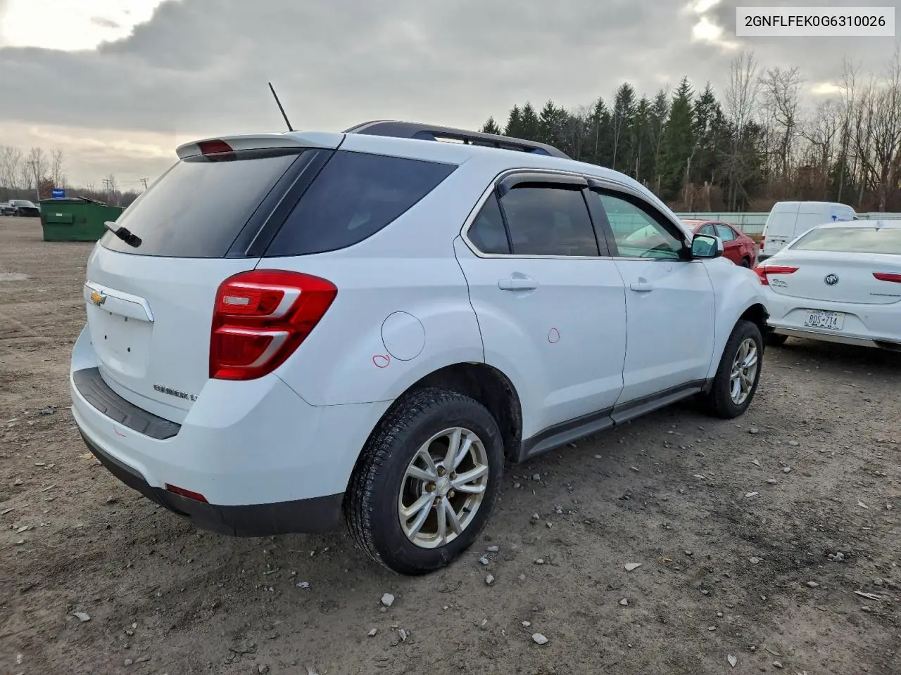 2GNFLFEK0G6310026 2016 Chevrolet Equinox Lt