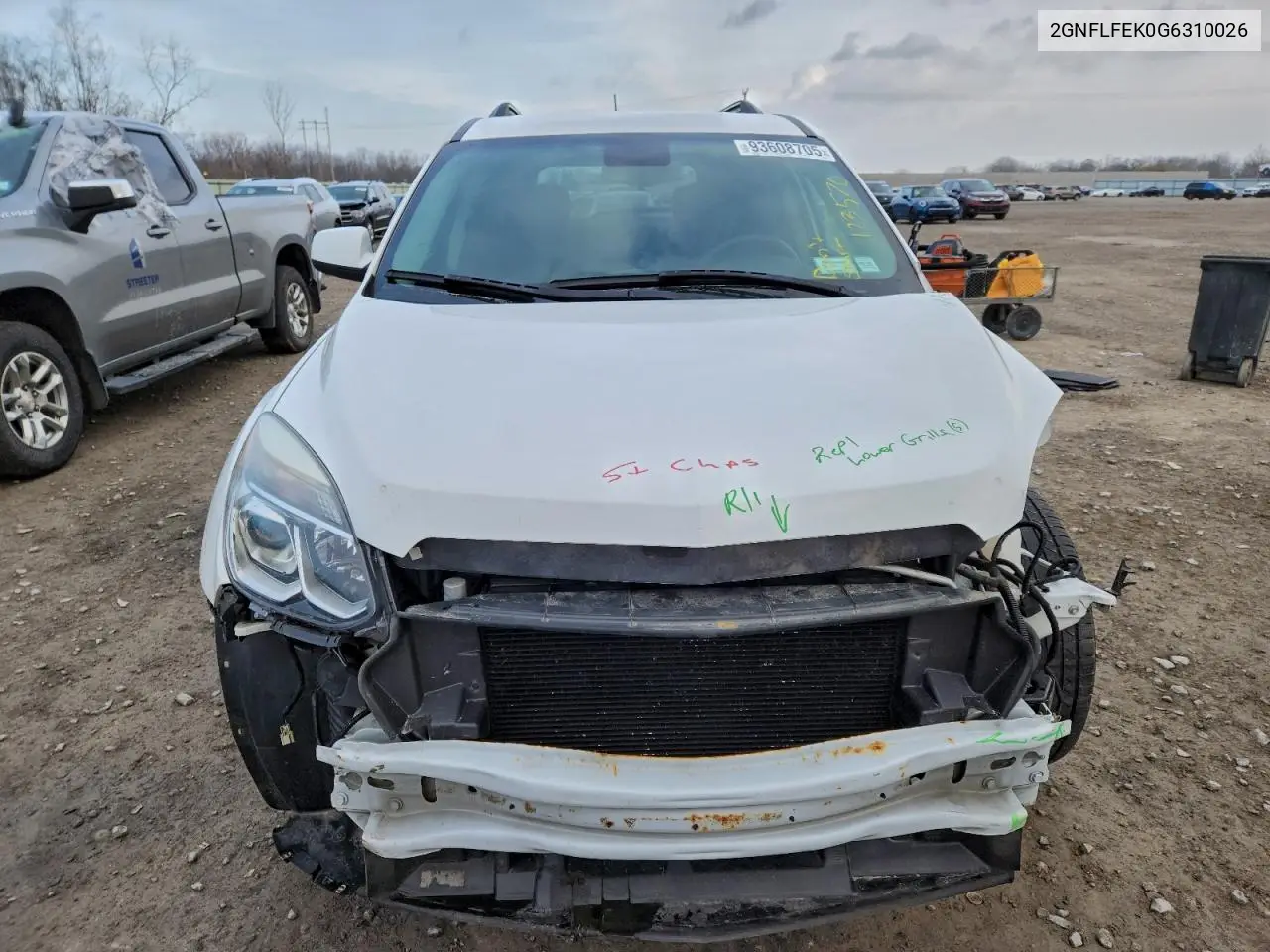 2GNFLFEK0G6310026 2016 Chevrolet Equinox Lt