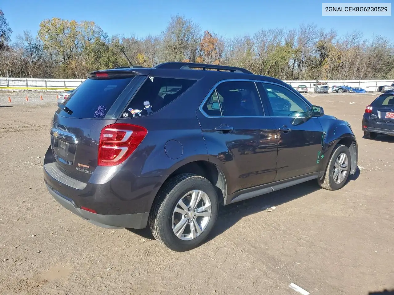 2GNALCEK8G6230529 2016 Chevrolet Equinox Lt