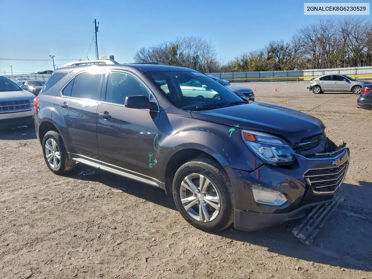 2GNALCEK8G6230529 2016 Chevrolet Equinox Lt