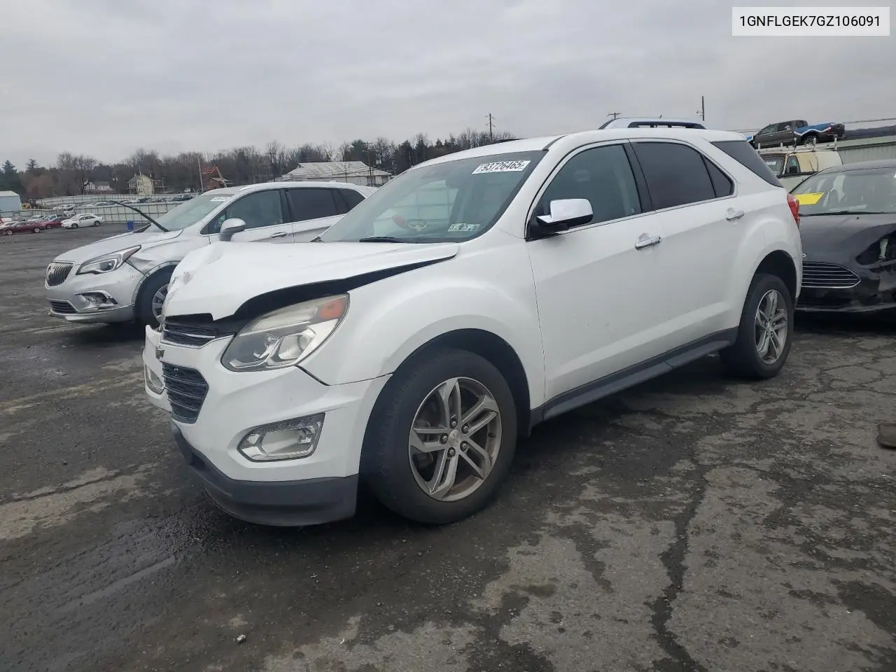 1GNFLGEK7GZ106091 2016 Chevrolet Equinox Ltz