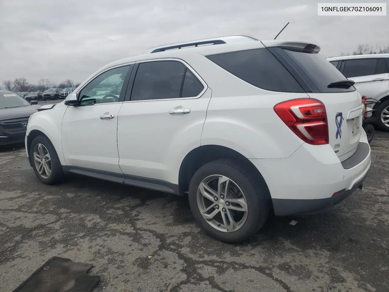 1GNFLGEK7GZ106091 2016 Chevrolet Equinox Ltz
