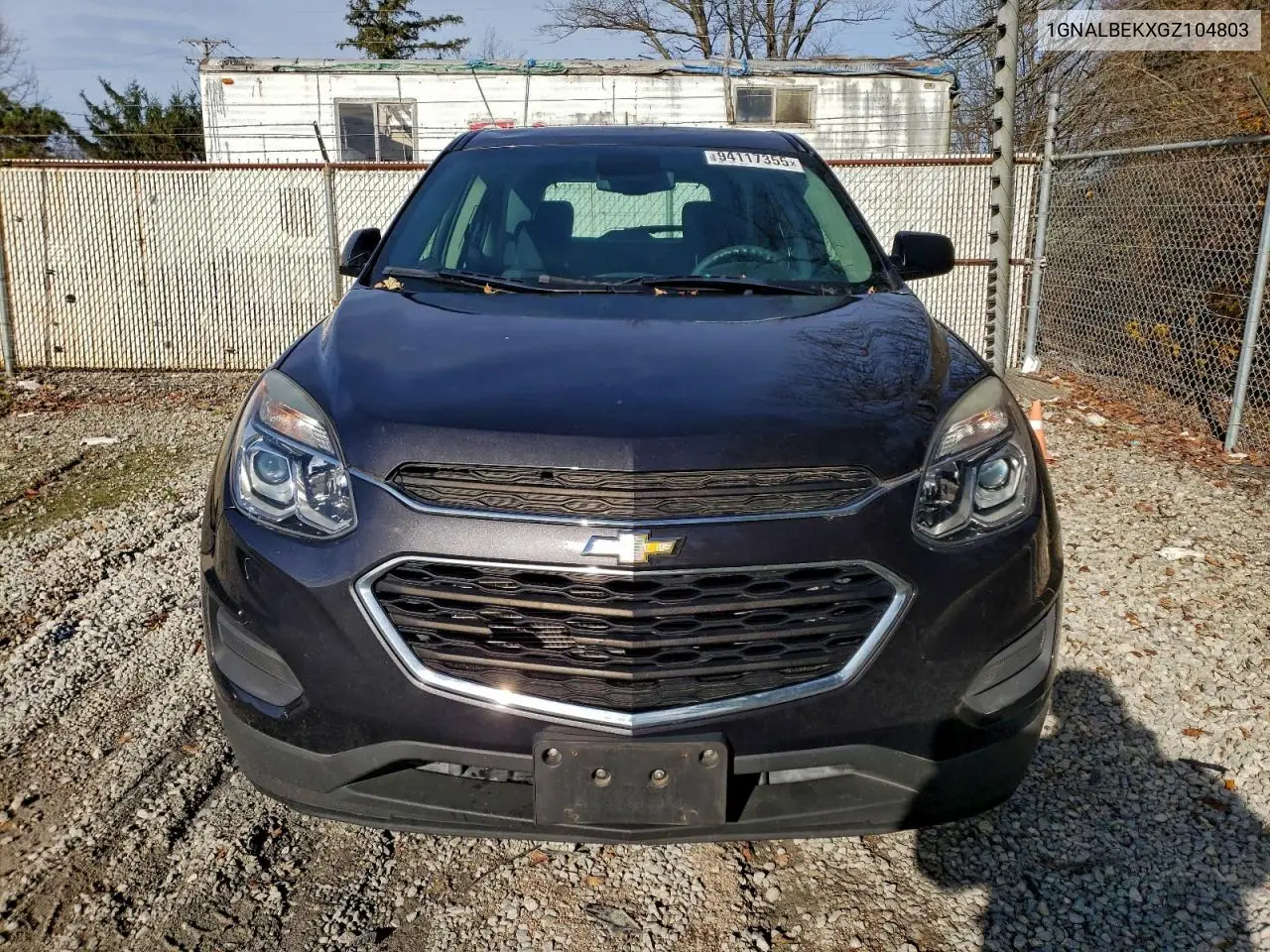 1GNALBEKXGZ104803 2016 Chevrolet Equinox Ls