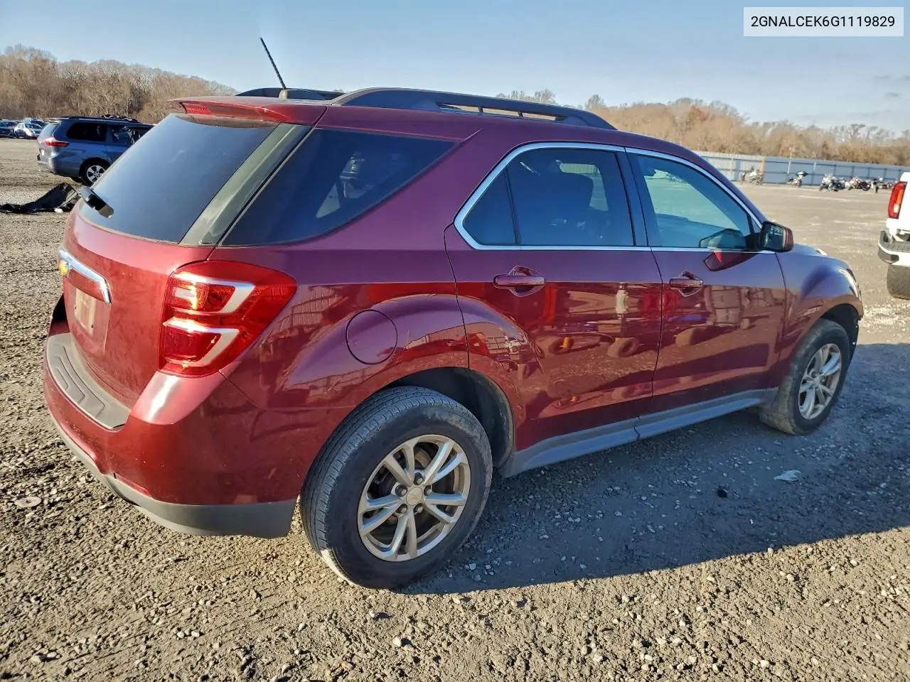 2GNALCEK6G1119829 2016 Chevrolet Equinox Lt