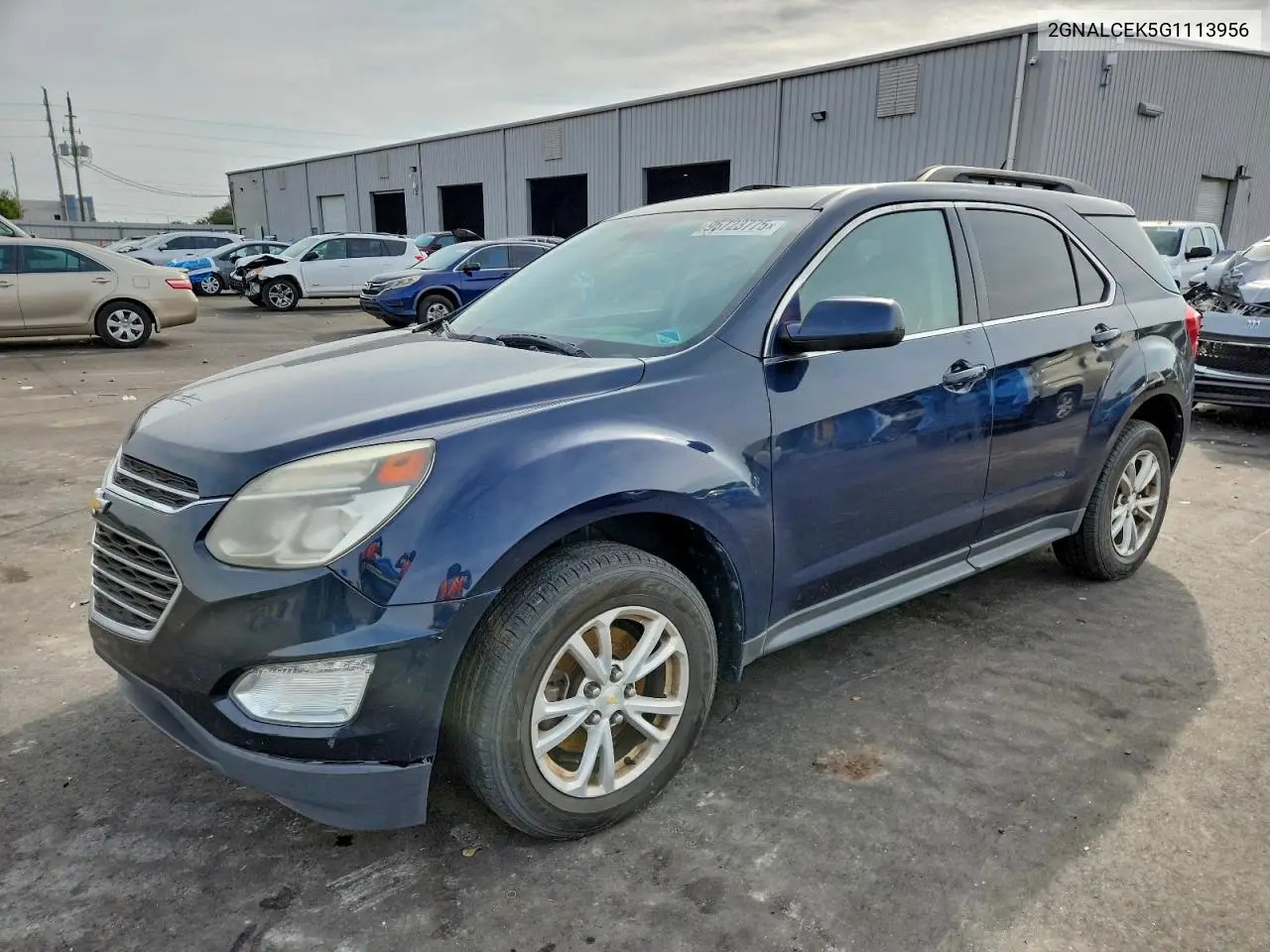 2GNALCEK5G1113956 2016 Chevrolet Equinox Lt