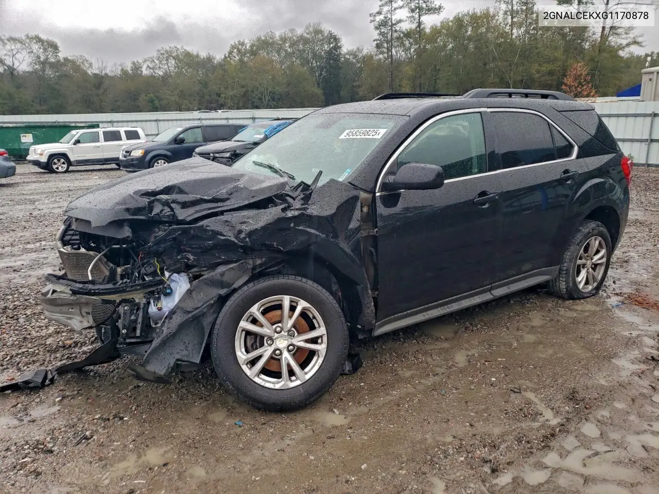 2GNALCEKXG1170878 2016 Chevrolet Equinox Lt
