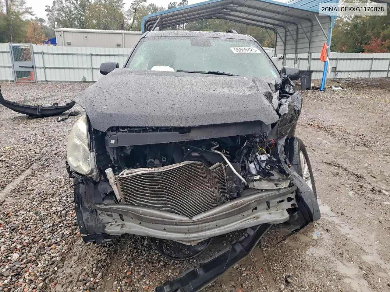 2GNALCEKXG1170878 2016 Chevrolet Equinox Lt
