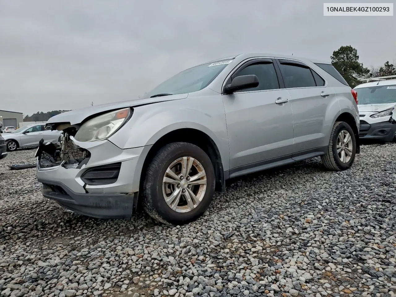 1GNALBEK4GZ100293 2016 Chevrolet Equinox Ls