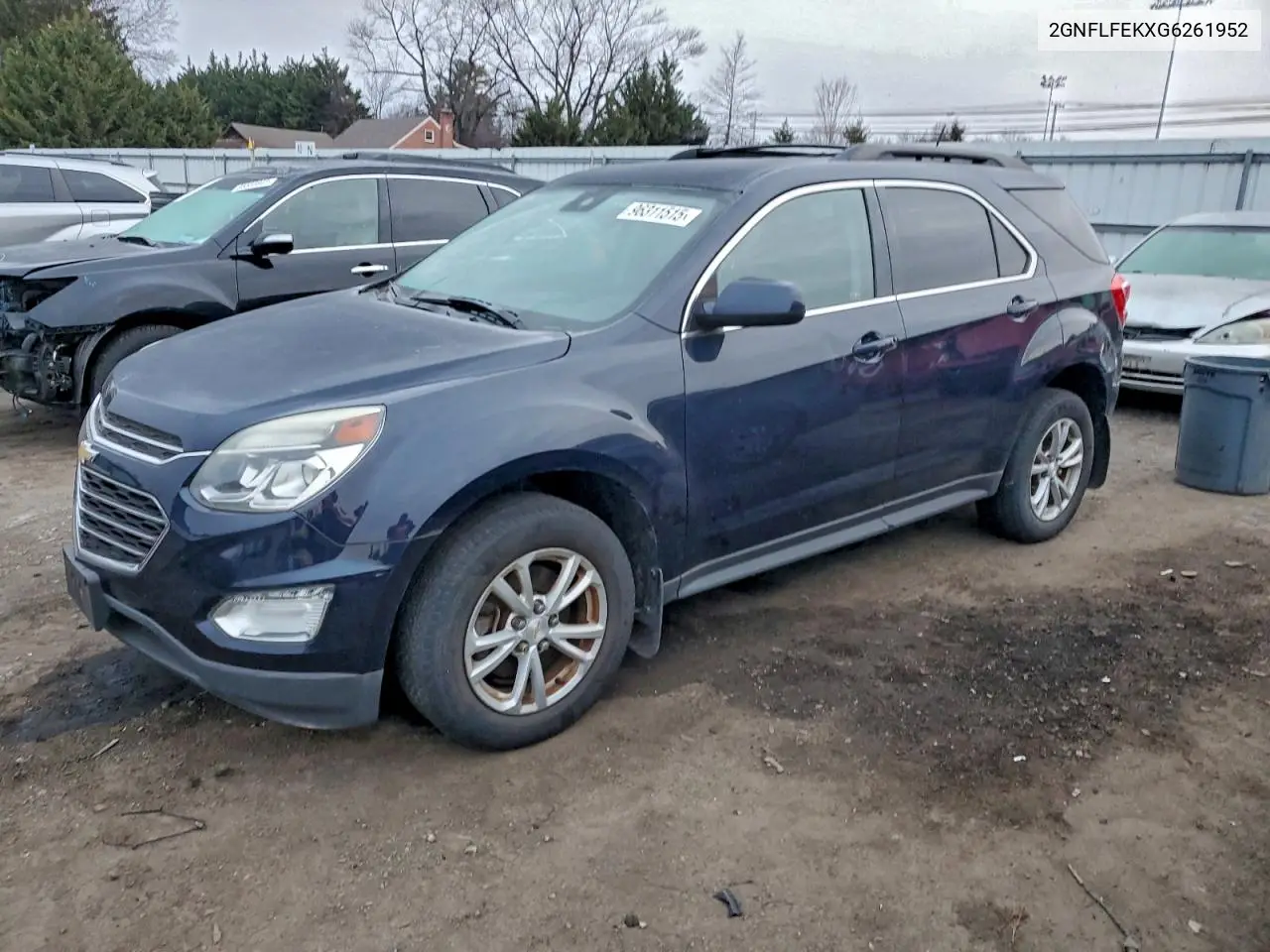 2GNFLFEKXG6261952 2016 Chevrolet Equinox Lt