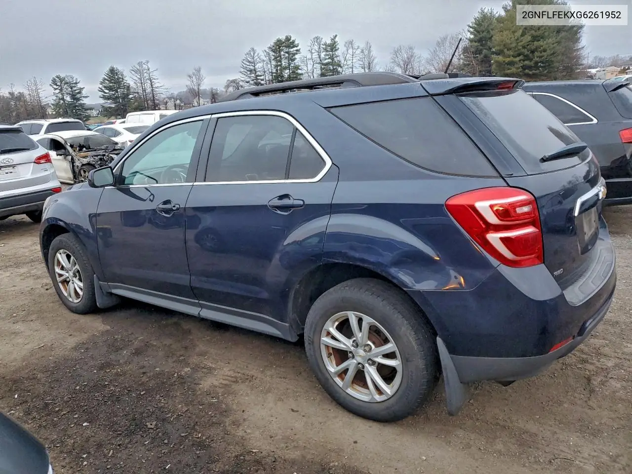 2GNFLFEKXG6261952 2016 Chevrolet Equinox Lt