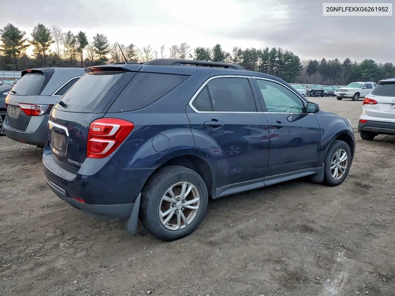 2GNFLFEKXG6261952 2016 Chevrolet Equinox Lt