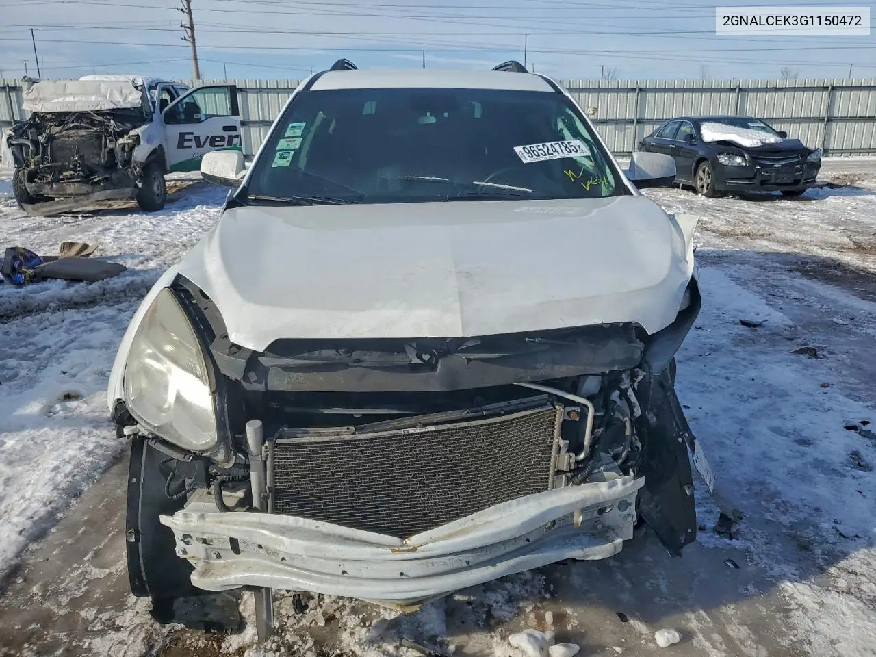2GNALCEK3G1150472 2016 Chevrolet Equinox Lt
