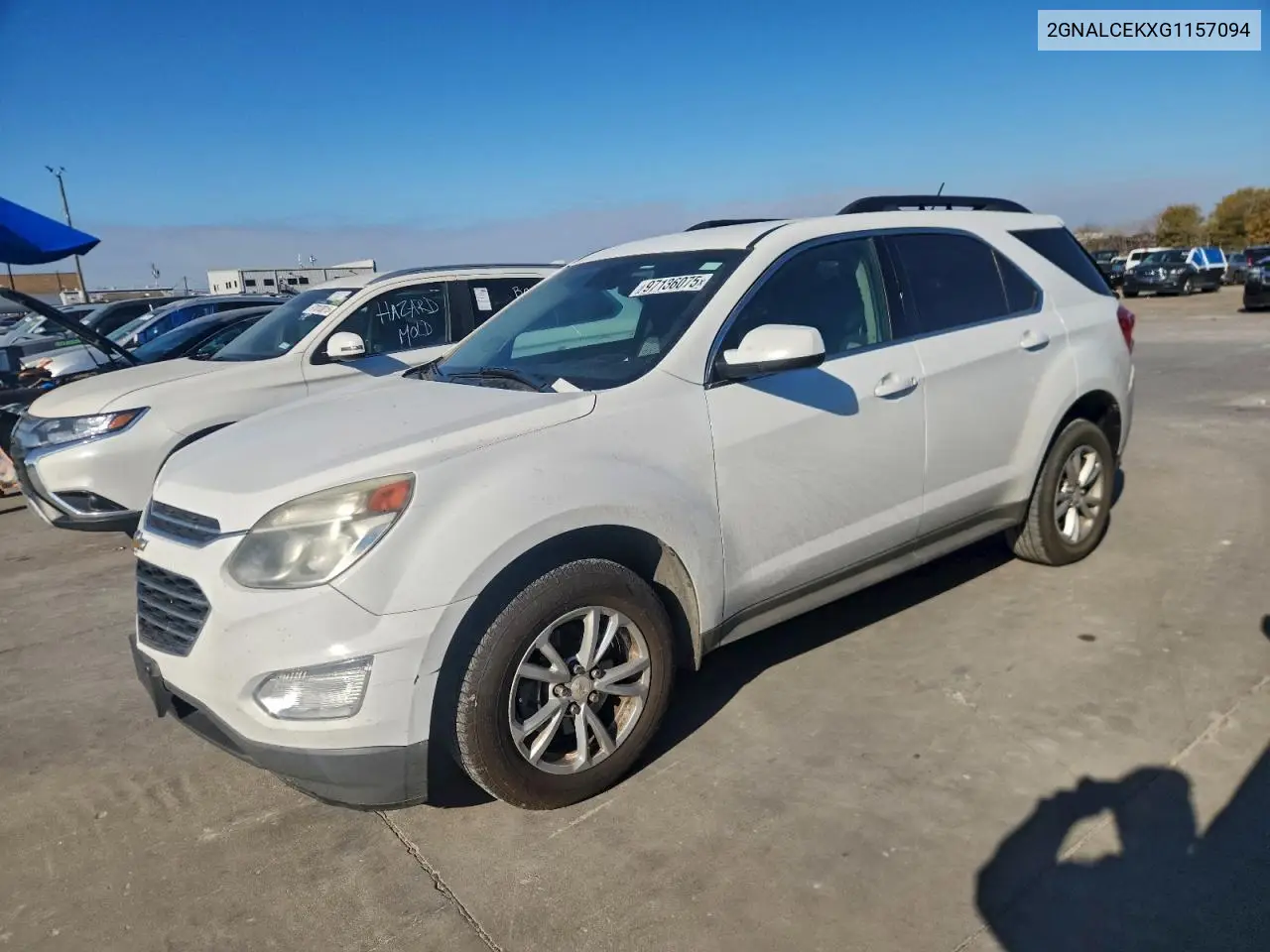 2GNALCEKXG1157094 2016 Chevrolet Equinox Lt
