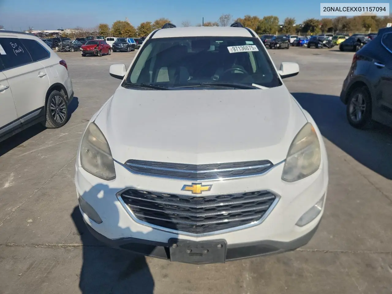 2GNALCEKXG1157094 2016 Chevrolet Equinox Lt