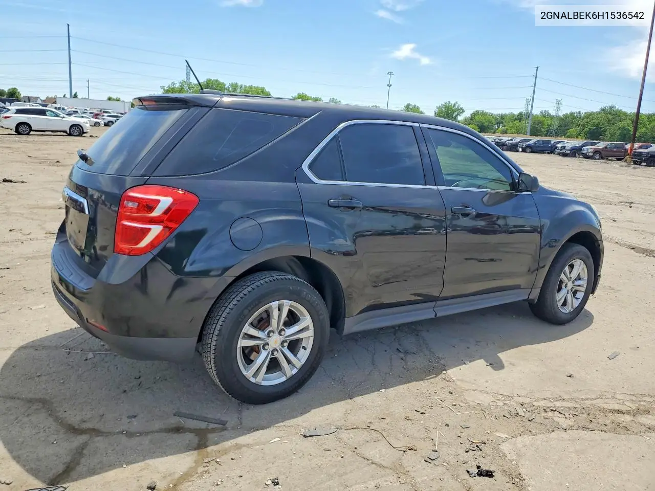 2GNALBEK6H1536542 2017 Chevrolet Equinox Ls