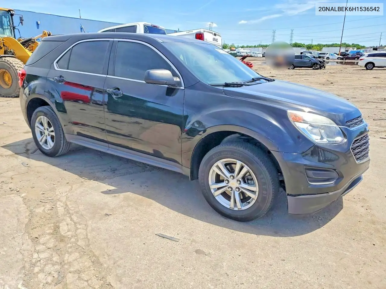 2GNALBEK6H1536542 2017 Chevrolet Equinox Ls