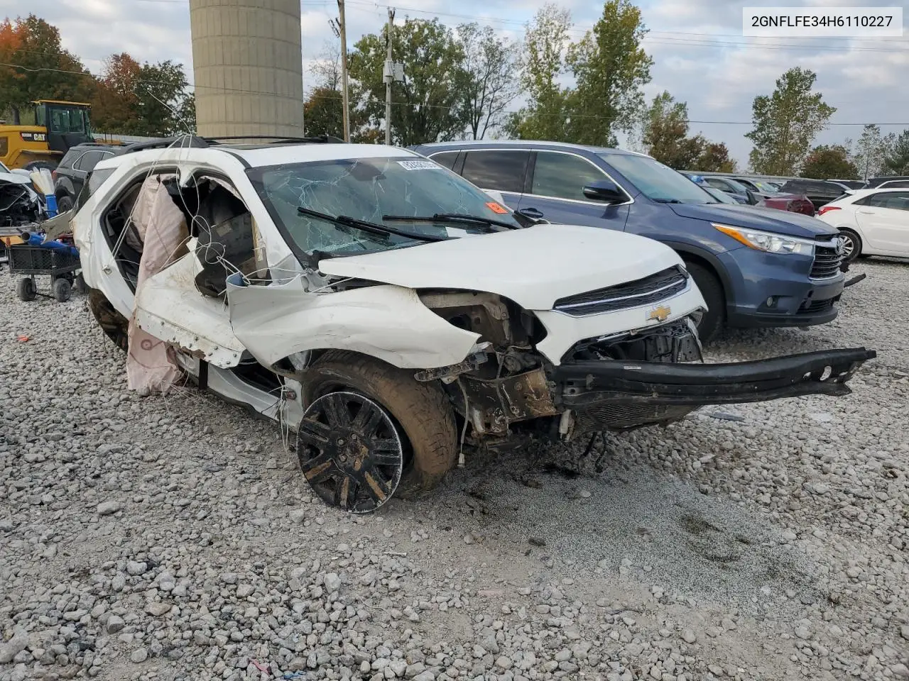 2GNFLFE34H6110227 2017 Chevrolet Equinox Lt